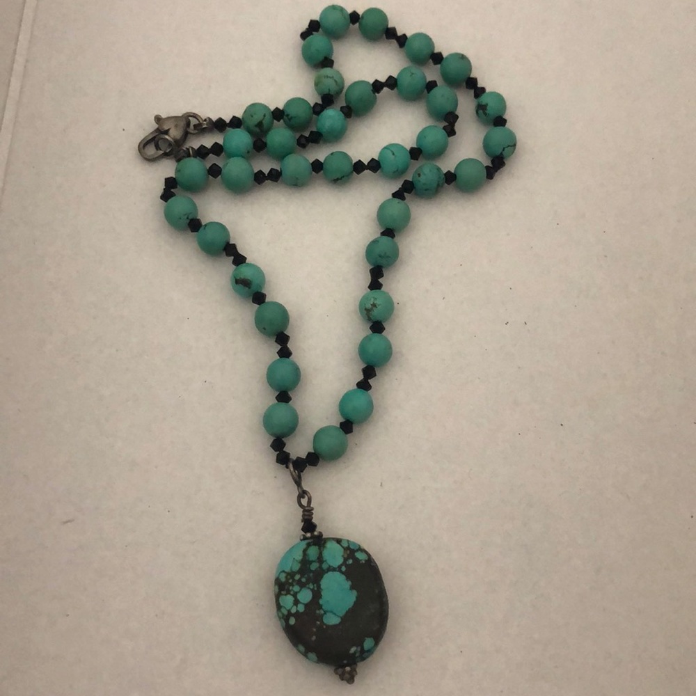 Beautiful turquoise necklace